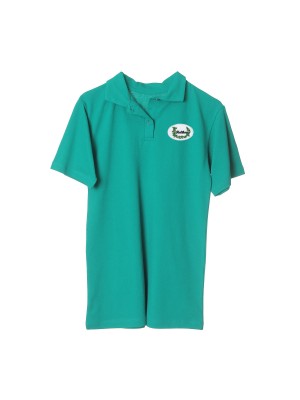 Tricou tip Polo maneca scurta cu logo brodat Helikon