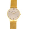 Ceas auriu, curea metalica, 3ATM, mecanism Miyota Quartz