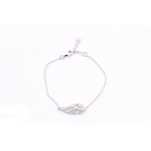 Bratara din argint 925 rodiat piatra zirconiu cubic