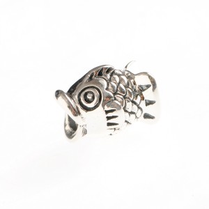 Talisman Pestisorul Fermecat  din argint 925 rodiat