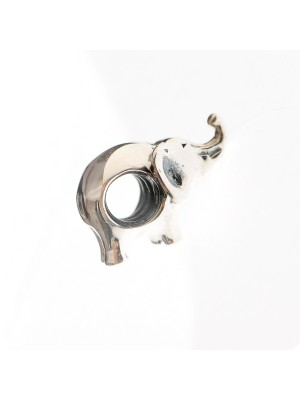 Talisman Elefant  din argint 925 rodiat 