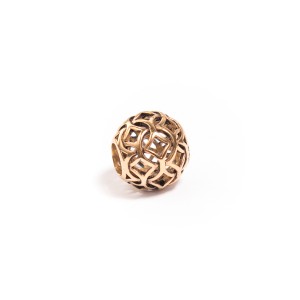 Talisman  din argint 925 rodiat placat cu aur galben 18 K