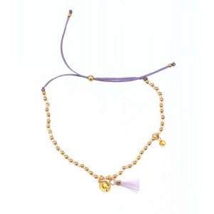 Bratara  argint 925 placat cu aur 18 K rodiat