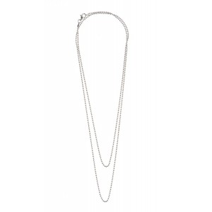 Lant din argint 925, rodiat, lungime 100 cm