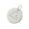 Pandant zodie Balanta din argint 925 rodiat