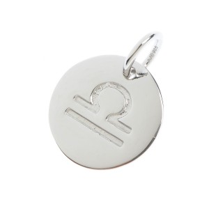 Pandant zodie Balanta din argint 925 rodiat
