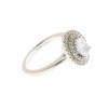 Inel Infinity din argint 925 rodiat cu zirconiu