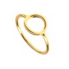 Inel Clarity din argint 925 placat cu aur galben 18 K rodiat Inel Clarity din argint 925 placat cu aur galben 18 K rodiat