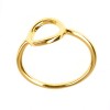 Inel Clarity din argint 925 placat cu aur galben 18 K rodiat Inel Clarity din argint 925 placat cu aur galben 18 K rodiat