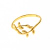 Inel Clarity din argint 925 placat cu aur galben 18 K rodiat Inel Clarity din argint 925 placat cu aur galben 18 K rodiat
