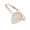 Inel Serenity din argint 925 rodiat cu zirconiu Inel Serenity din argint 925 rodiat cu zirconiu