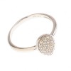 Inel Serenity din argint 925 rodiat cu zirconiu Inel Serenity din argint 925 rodiat cu zirconiu