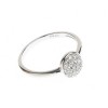 Inel Serenity cu zirconiu din argint 925 rodiat Inel Serenity cu zirconiu din argint 925 rodiat