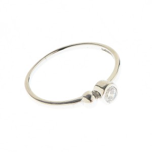 Inel Serenity cu zirconiu din argint 925 rodiat