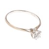 Inel Infinity din argint 925 rodiat cu zirconiu