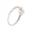 Inel Infinity din argint 925 rodiat cu zirconiu