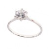 Inel Infinity din argint 925 rodiat cu zirconiu